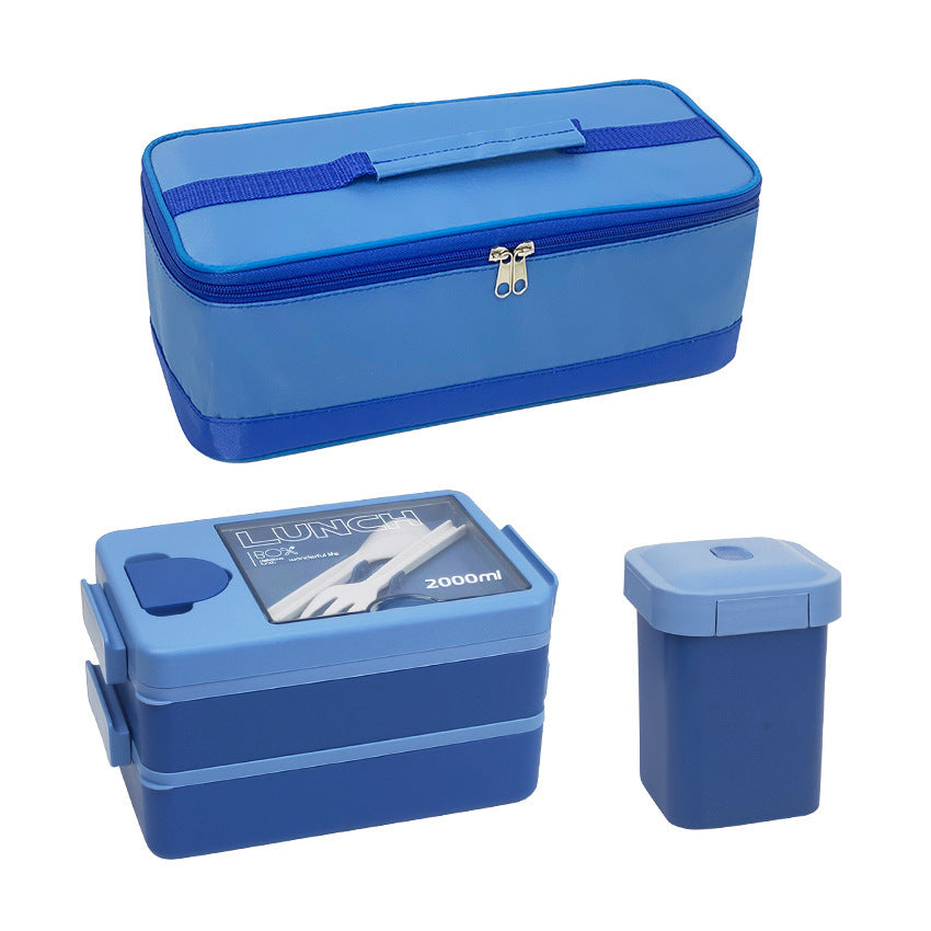 Double Deck Insulated Lunch Box